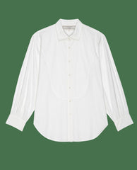 The Great. Tops | The Cowboy Tux Top. White - Women