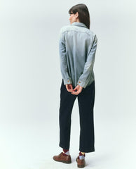 The Great. Tops | The Harbor Shirt. Asphalt Wash - Women
