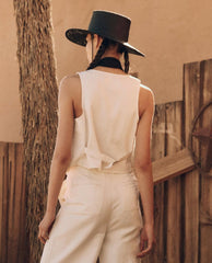 The Great. Tops | The Suit Vest. Natural Hemp - Women