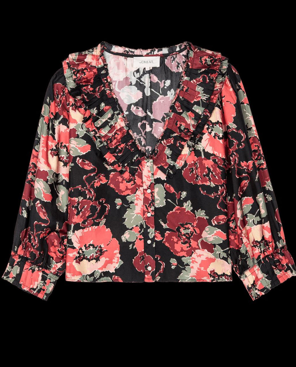 The Great. Tops | The Symphony Top. Charming Rose - Women
