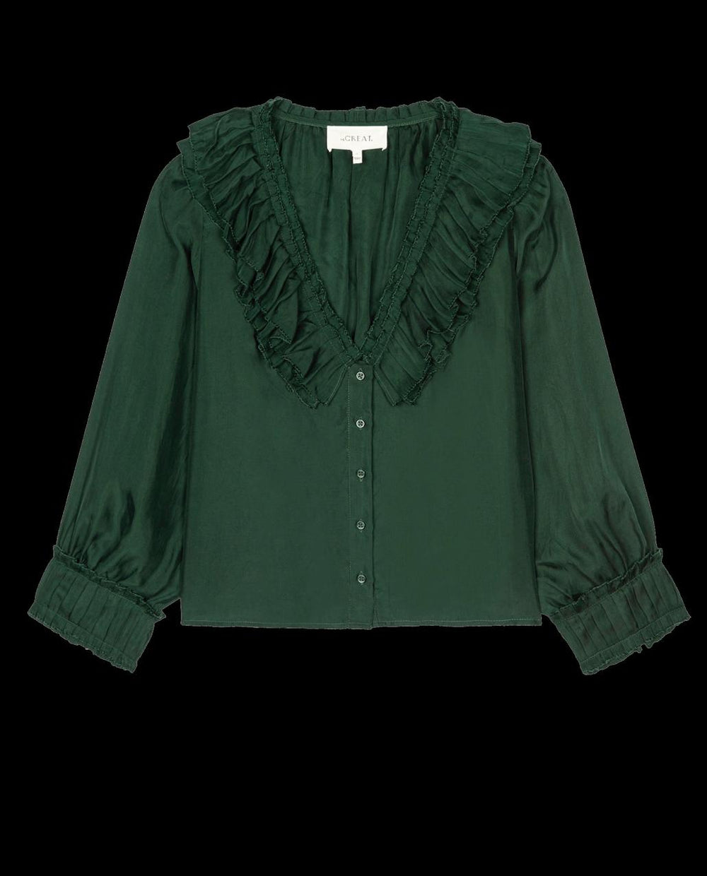 The Great. Tops | The Symphony Top. Winter Pine - Women
