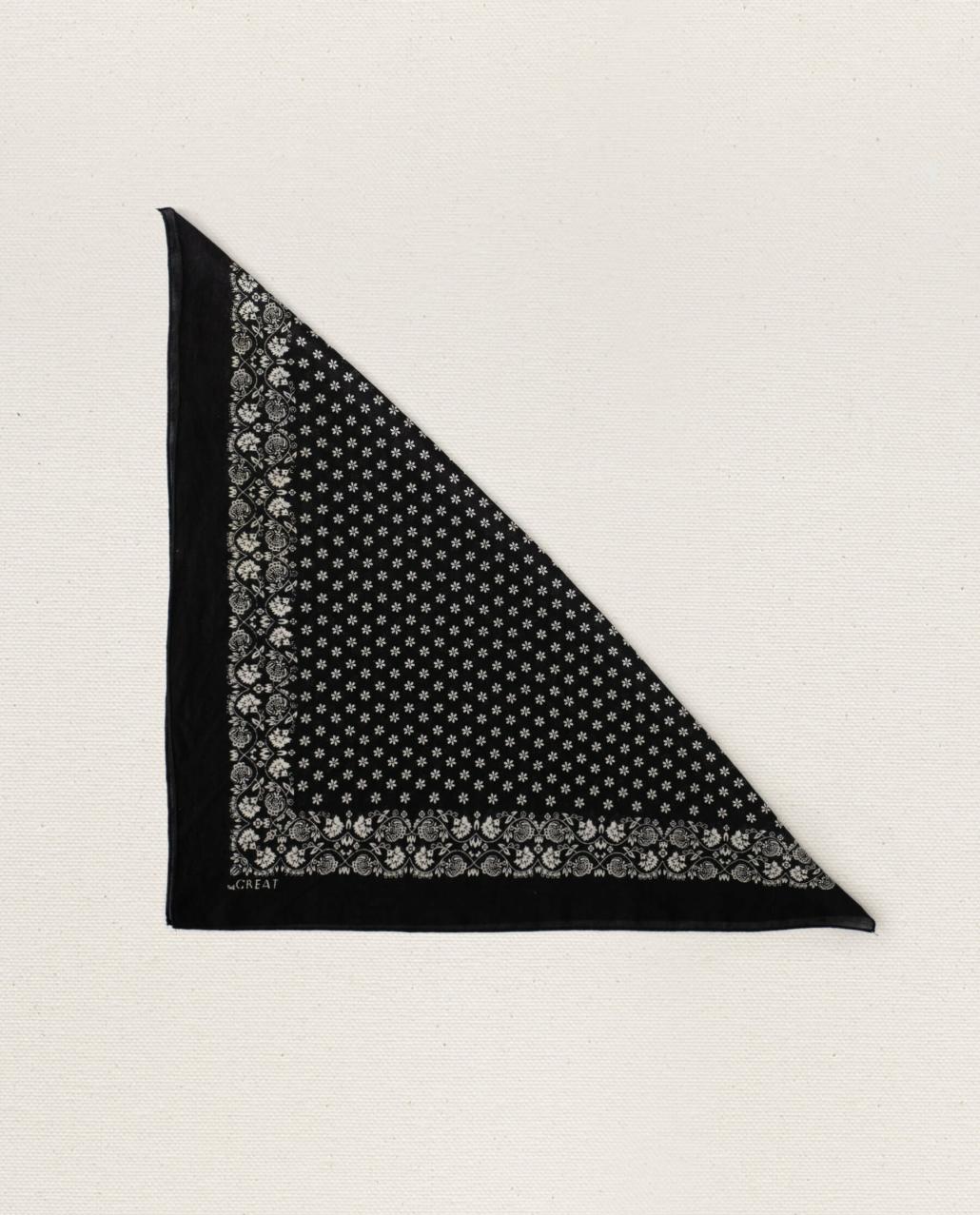 The Great. Accessories | The Bandana. Almost Black - Women