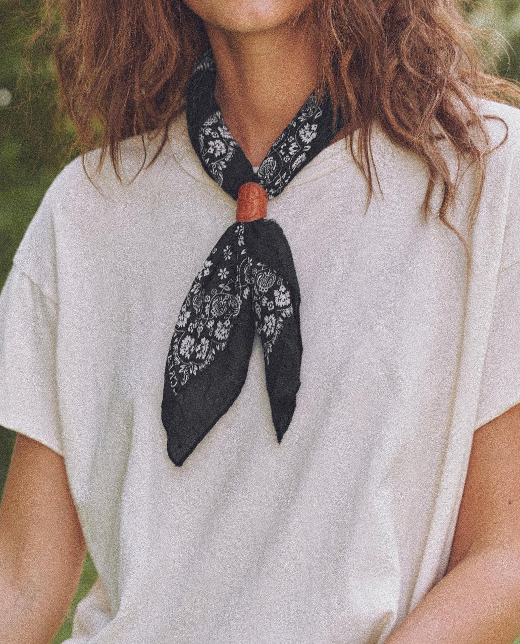 The Great. Accessories | The Bandana. Almost Black - Women