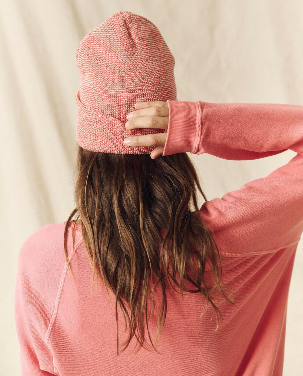 The Great. Accessories | The Beanie. Persimmon Stripe - Women