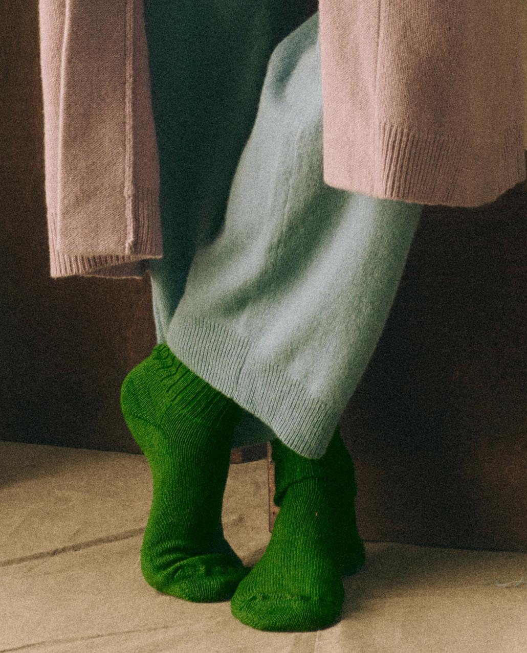 The Great. Accessories | The Cashmere Sock. Bright Alpine - Women