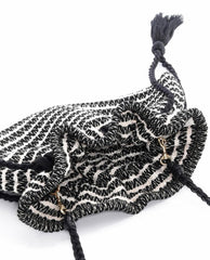 The Great. Accessories | The Cinched Bag. Black And Cream - Women