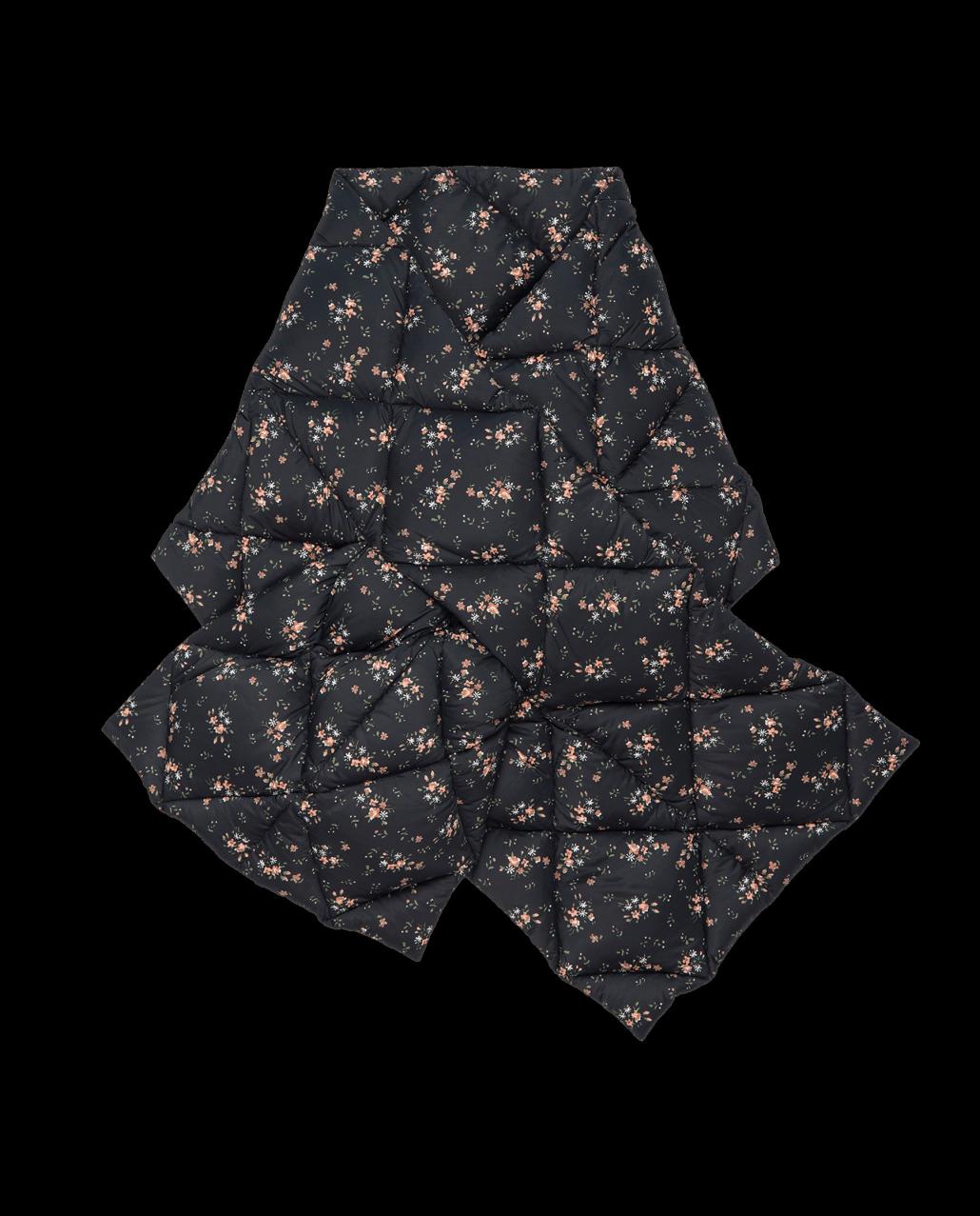 The Great. Accessories | The Down Quilted Puffer Scarf. Wilderness Floral - Women