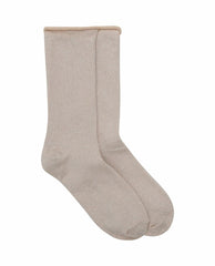 The Great. Accessories | The Lurex Sock. Pale Rose - Women