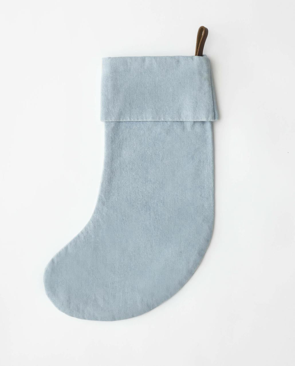 The Great. Accessories | The Solid Denim Stocking. Light Denim - Women