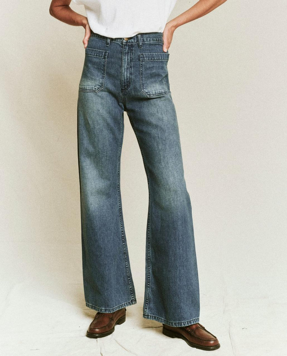 The Great. Denim | The Dock Jean. Marina Wash - Women