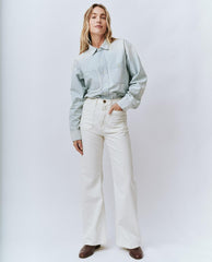 The Great. Denim | The Dock Jean. Natural Hemp - Women