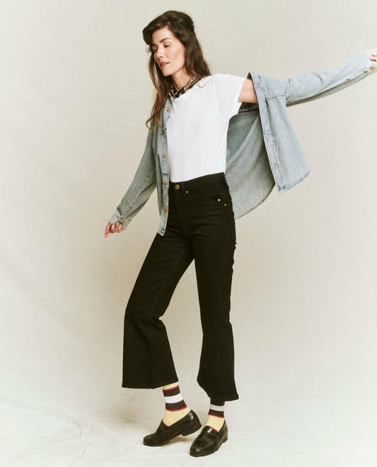 The Great. Denim | The Kick Bell Jean. Carbon - Women