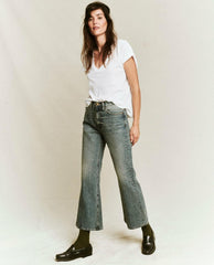 The Great. Denim | The Kick Bell Jean. Cliff Wash - Women