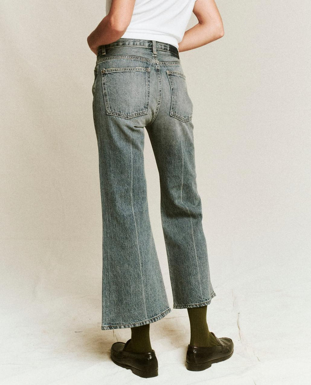 The Great. Denim | The Kick Bell Jean. Cliff Wash - Women