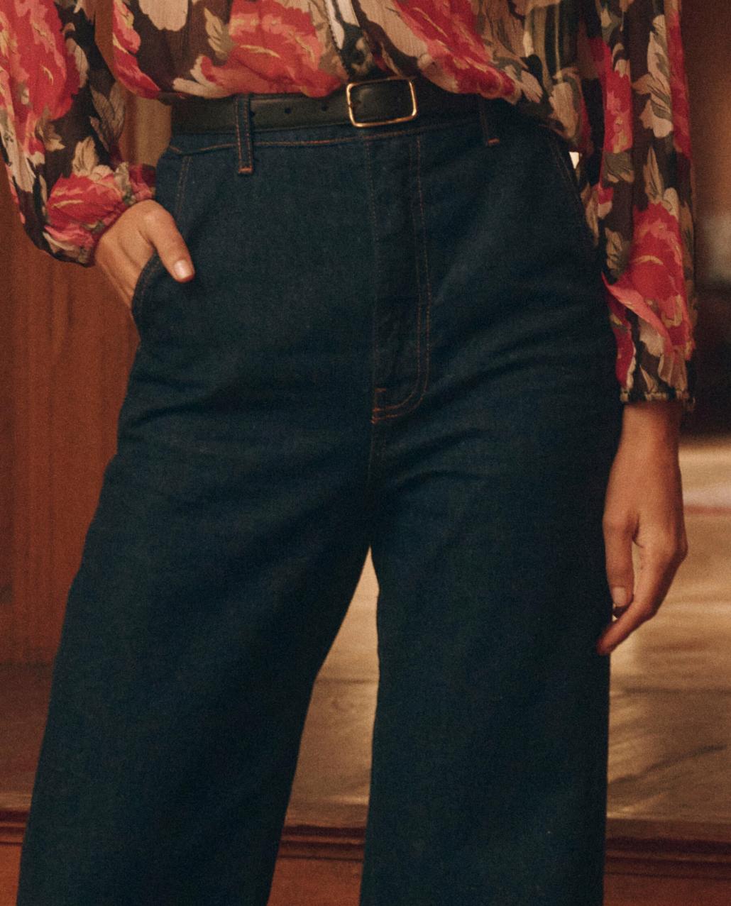 The Great. Denim | The Painter Pant. Rinse Wash - Women