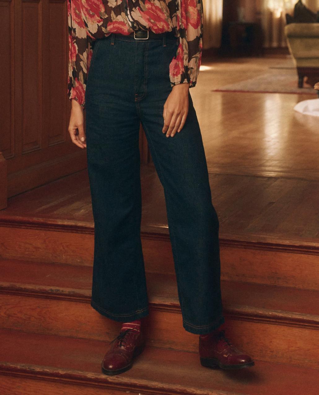 The Great. Denim | The Painter Pant. Rinse Wash - Women