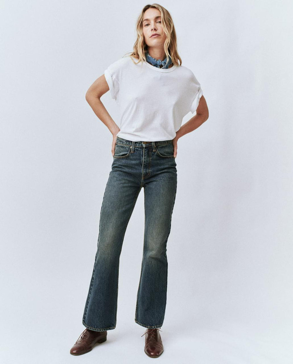 The Great. Denim | The Penny Jean. Powell Wash - Women