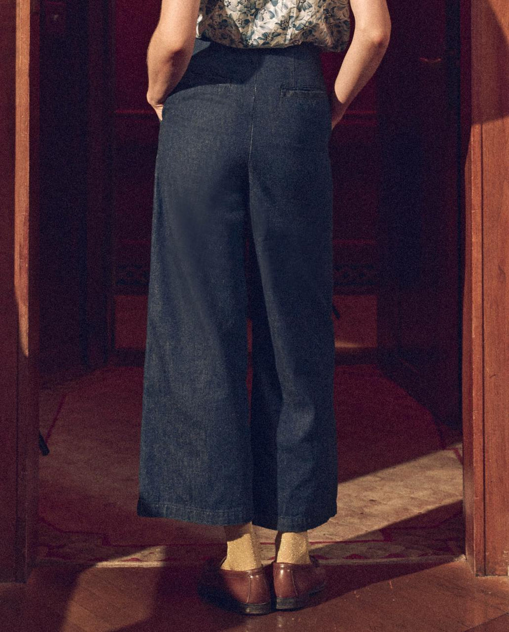 The Great. Denim | The Sculpted Trouser. Rinse Wash - Women