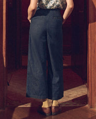 The Great. Denim | The Sculpted Trouser. Rinse Wash - Women