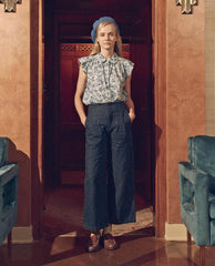 The Great. Denim | The Sculpted Trouser. Rinse Wash - Women