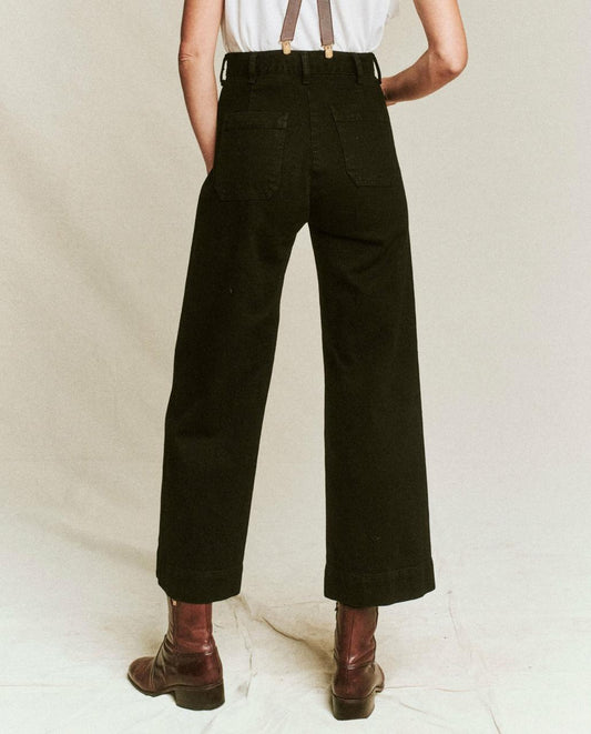 The Great. Denim | The Seafair Jean. Black - Women