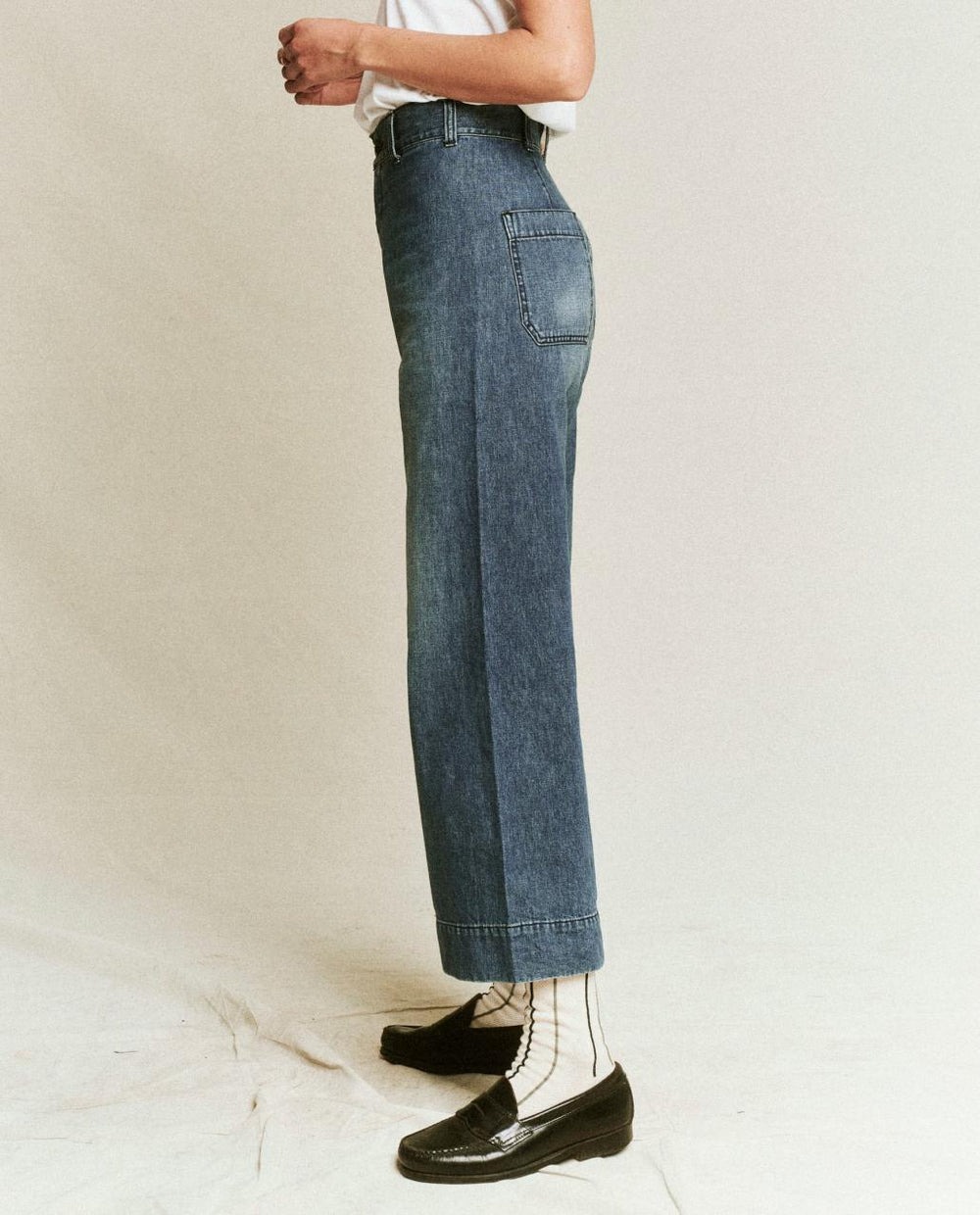 The Great. Denim | The Seafair Jean. Marina Wash - Women