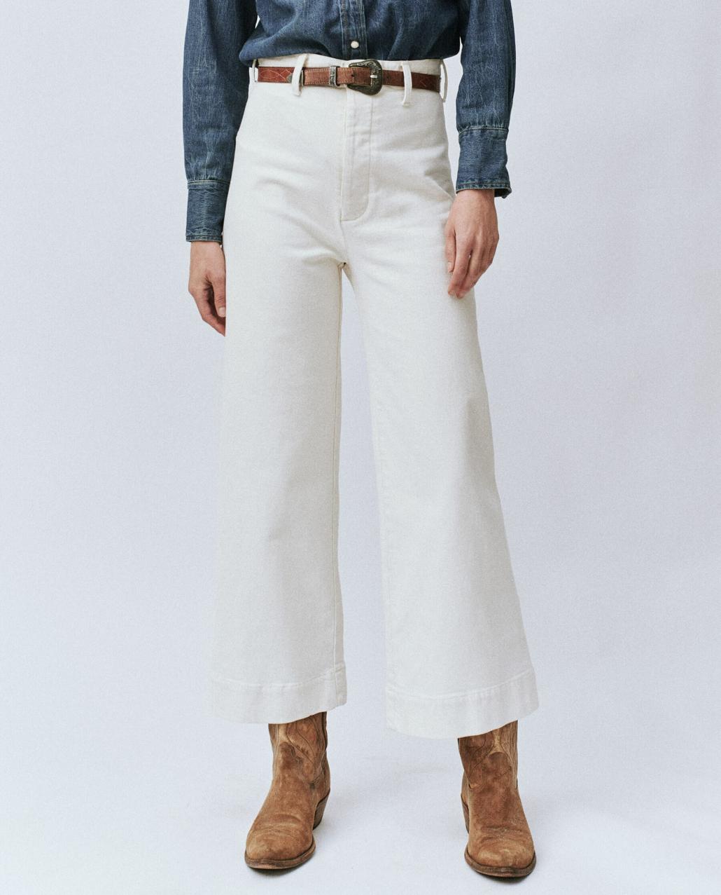 The Great. Denim | The Seafair Jean. Vintage Stone - Women