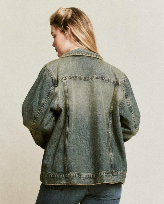 The Great. Denim | The Slouchy Jean Jacket. Cargo Wash - Women