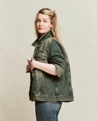 The Great. Denim | The Slouchy Jean Jacket. Cargo Wash - Women