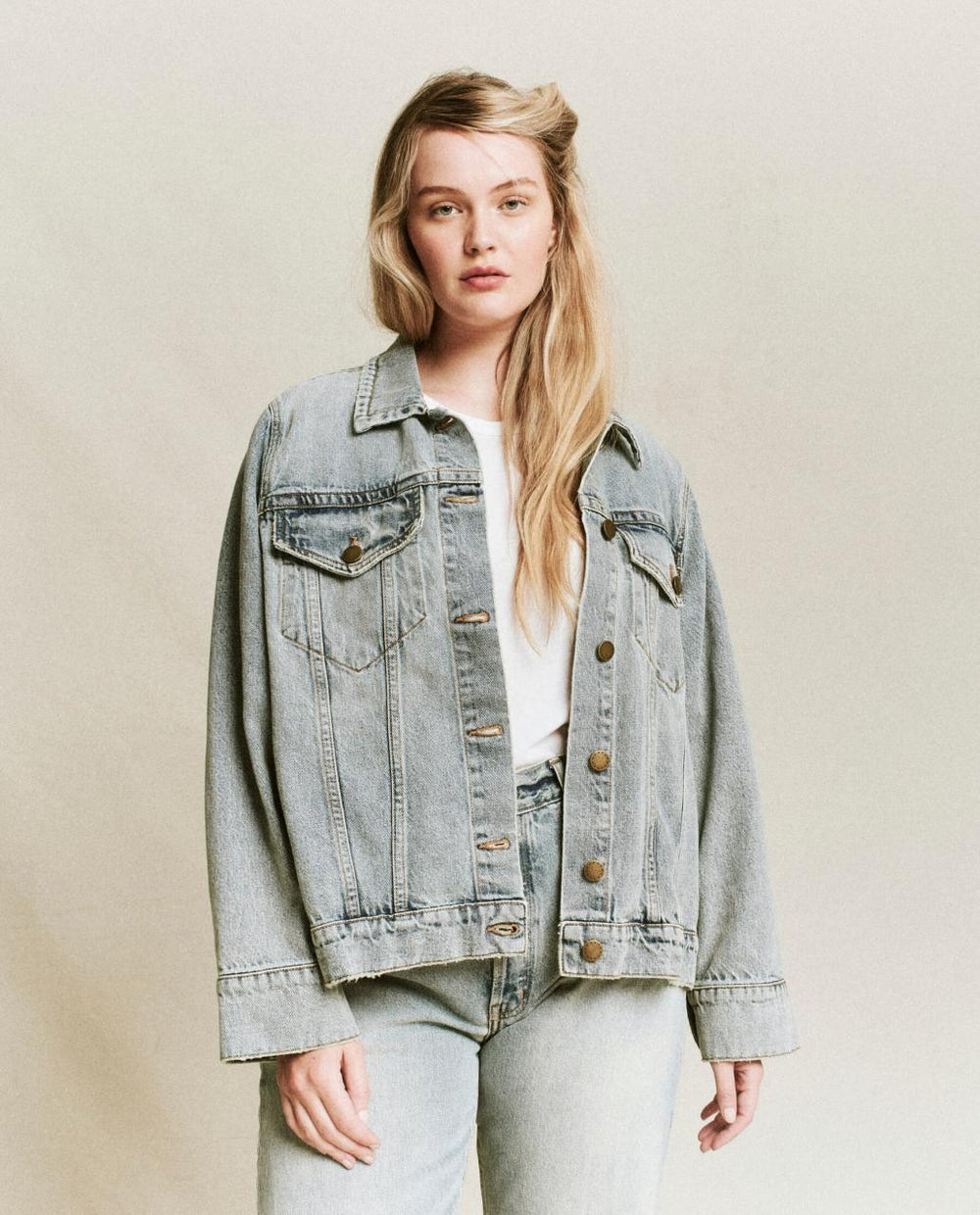 The Great. Denim | The Slouchy Jean Jacket. Derby Wash - Women