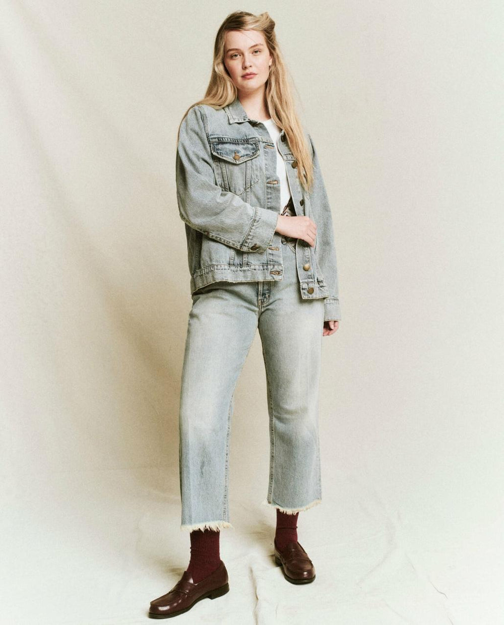 The Great. Denim | The Slouchy Jean Jacket. Derby Wash - Women