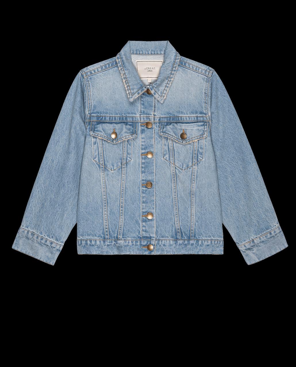 The Great. Denim | The Slouchy Jean Jacket. Great Plains Wash - Women