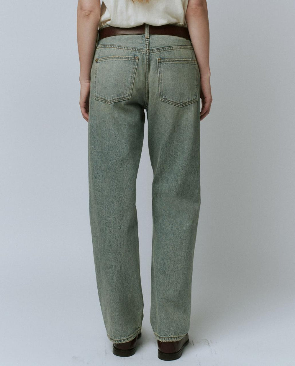 The Great. Denim | The Wayne Jean (30” Inseam). Sedona Wash - Women