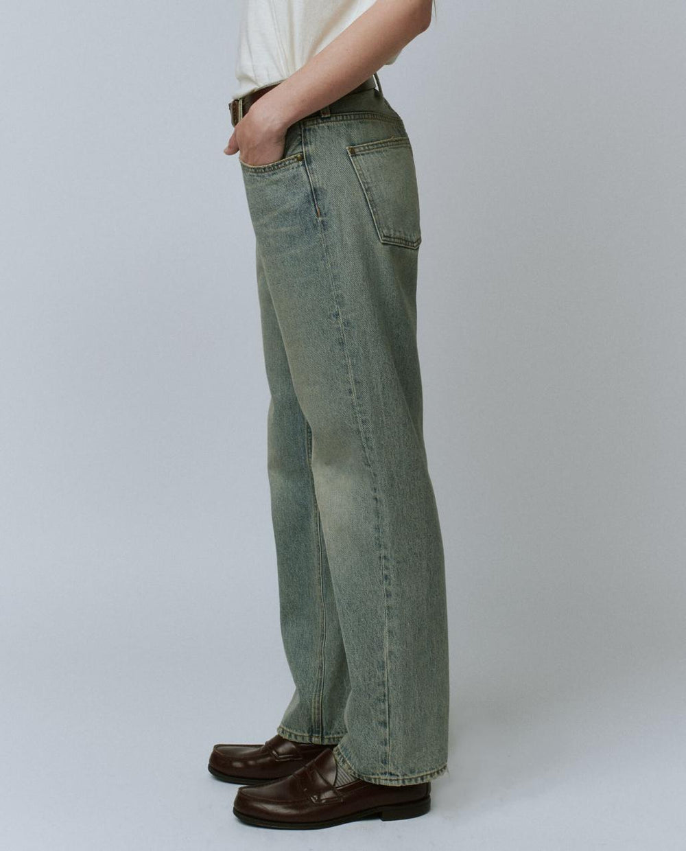 The Great. Denim | The Wayne Jean (30” Inseam). Sedona Wash - Women