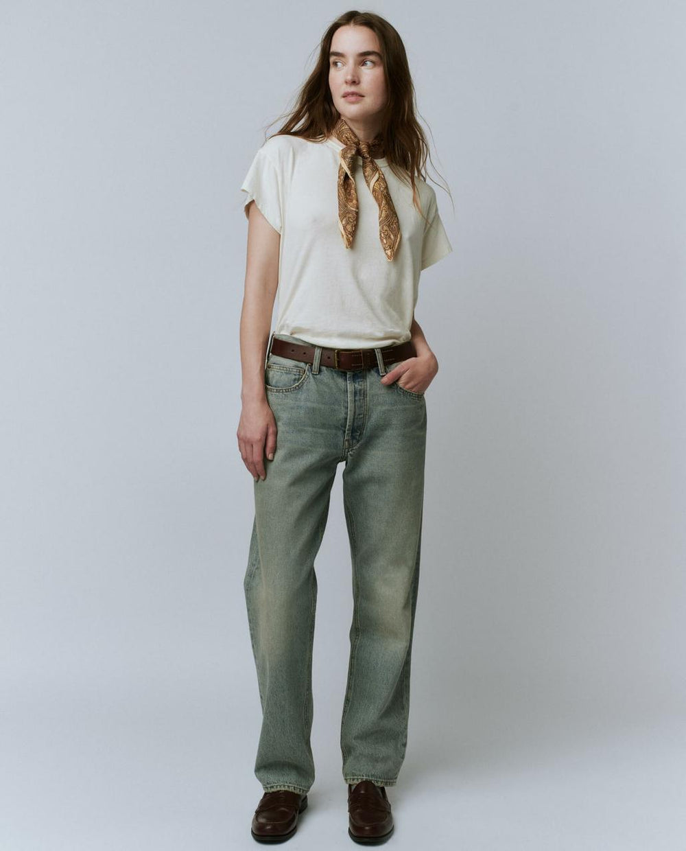 The Great. Denim | The Wayne Jean (30” Inseam). Sedona Wash - Women