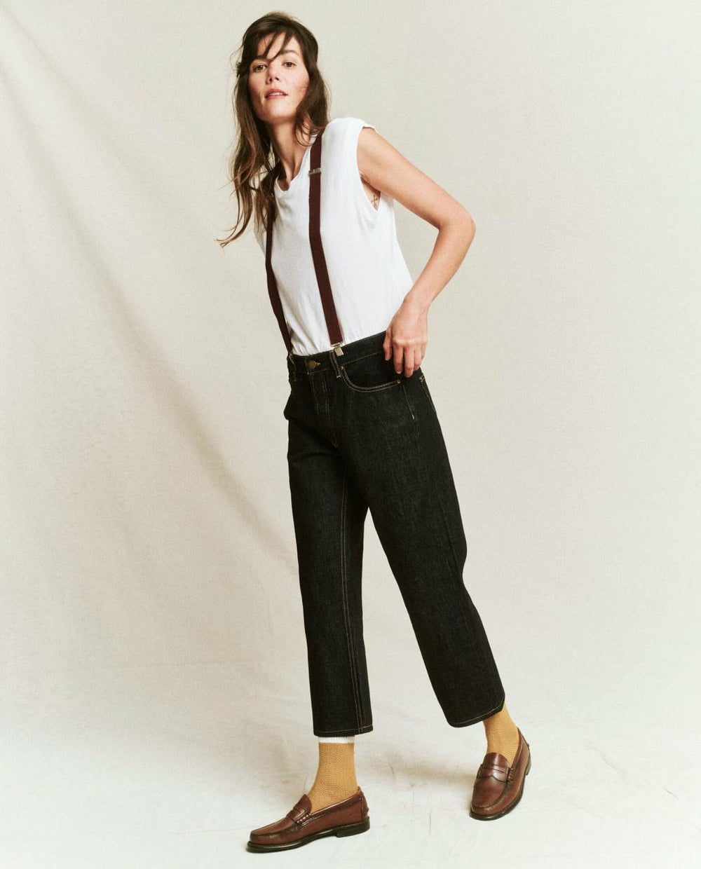 The Great. Denim | The Wayne Jean. Midnight Rinse - Women