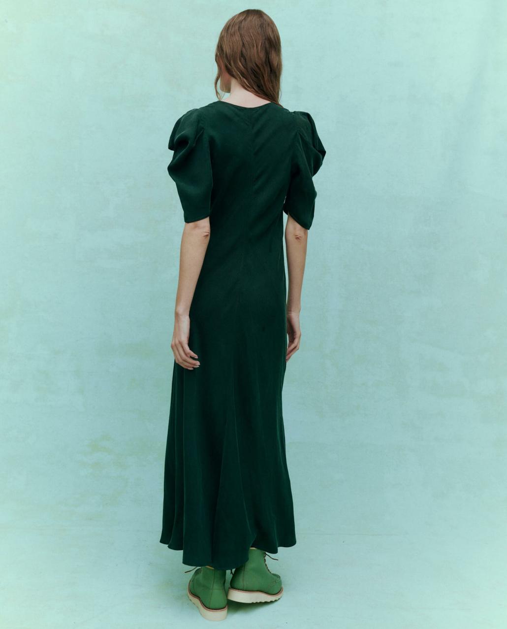 The Great. Dresses | The Century Dress. Winter Pine - Women