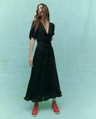 The Great. Dresses | The Gilded Dress. Black - Women