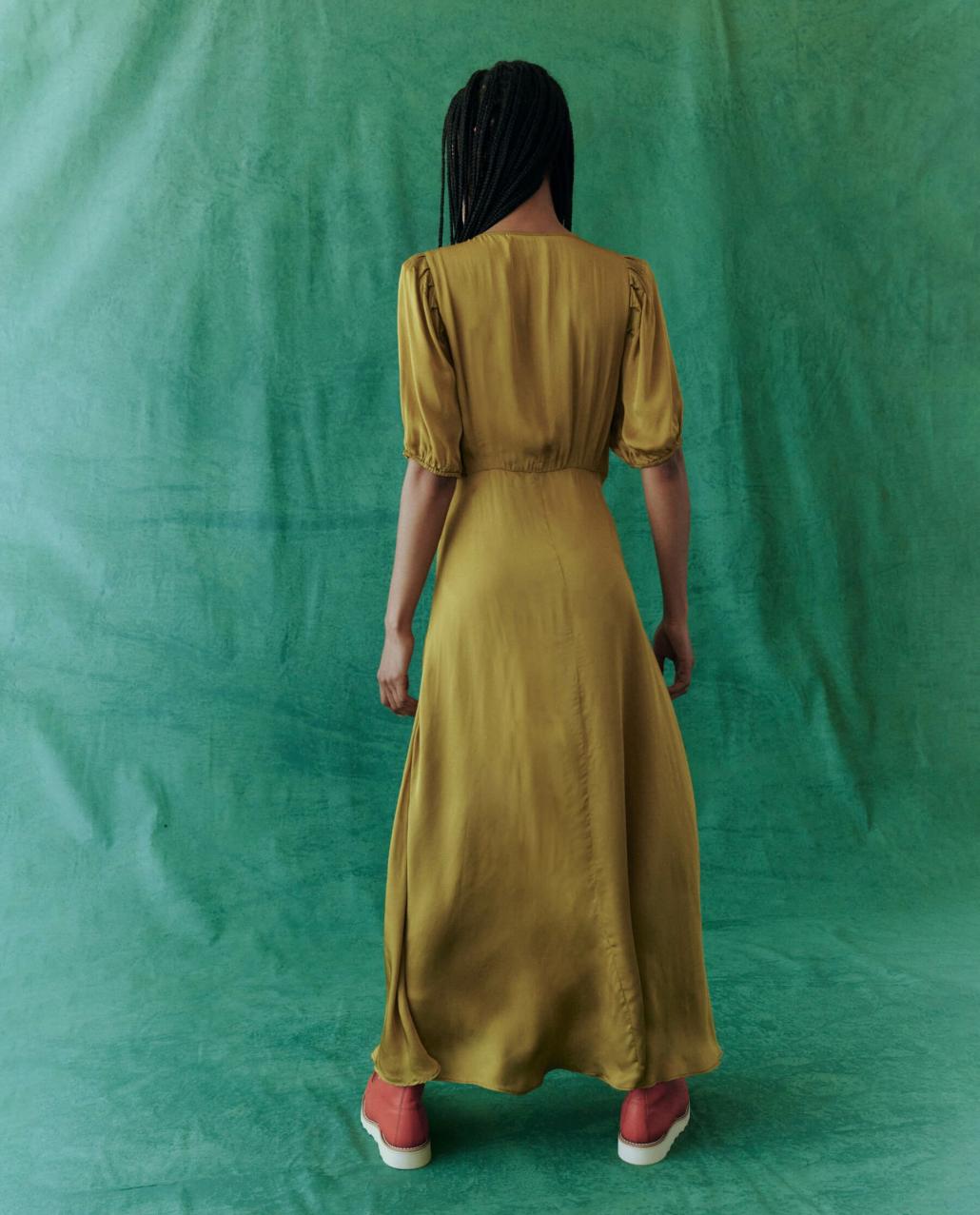 The Great. Dresses | The Gilded Dress. Gold Leaf - Women