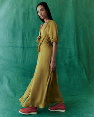 The Great. Dresses | The Gilded Dress. Gold Leaf - Women