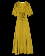 The Great. Dresses | The Gilded Dress. Gold Leaf - Women