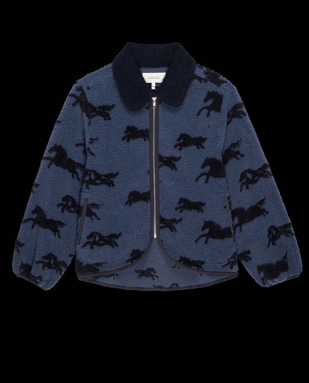 The Great. Jackets &amp; Outerwear | The Pasture Jacket. Blue Grass - Women