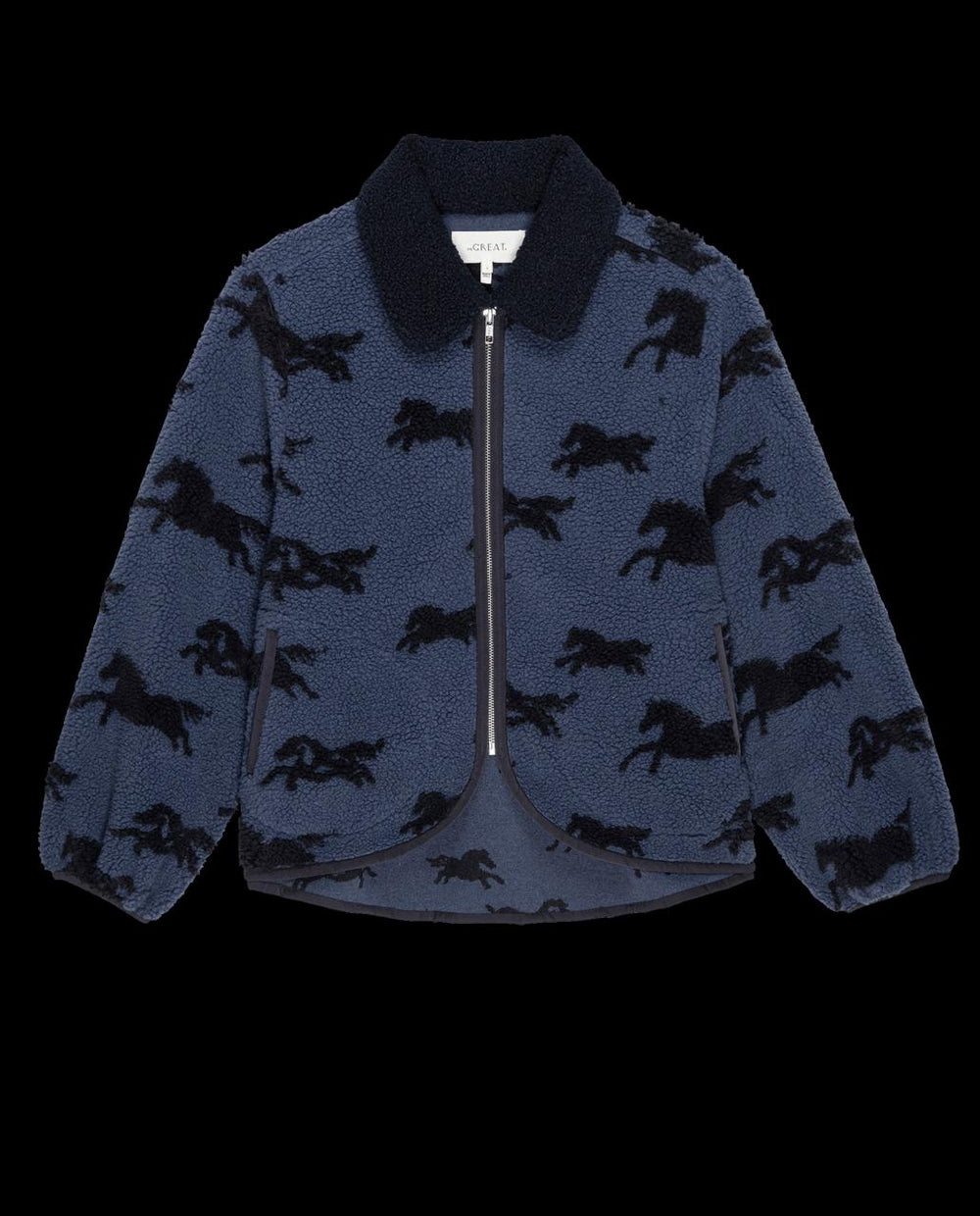 The Great. Jackets &amp; Outerwear | The Pasture Jacket. Blue Grass - Women