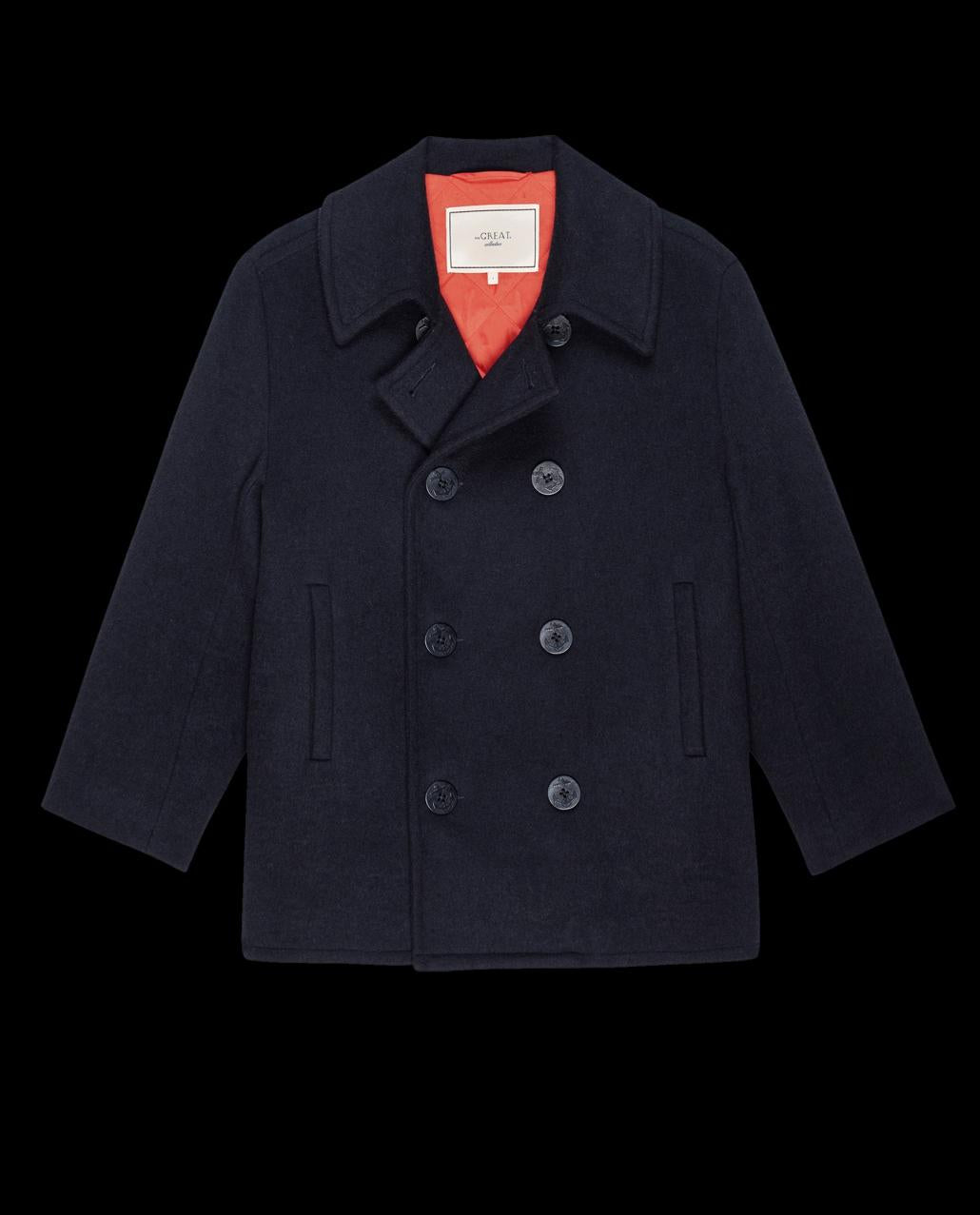 The Great. Jackets &amp; Outerwear | The Peacoat. Navy - Women