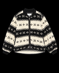 The Great. Jackets &amp; Outerwear | The Plush Bomber. Black Geo - Women