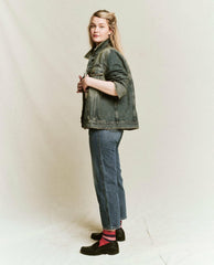 The Great. Jackets &amp; Outerwear | The Slouchy Jean Jacket. Cargo Wash - Women