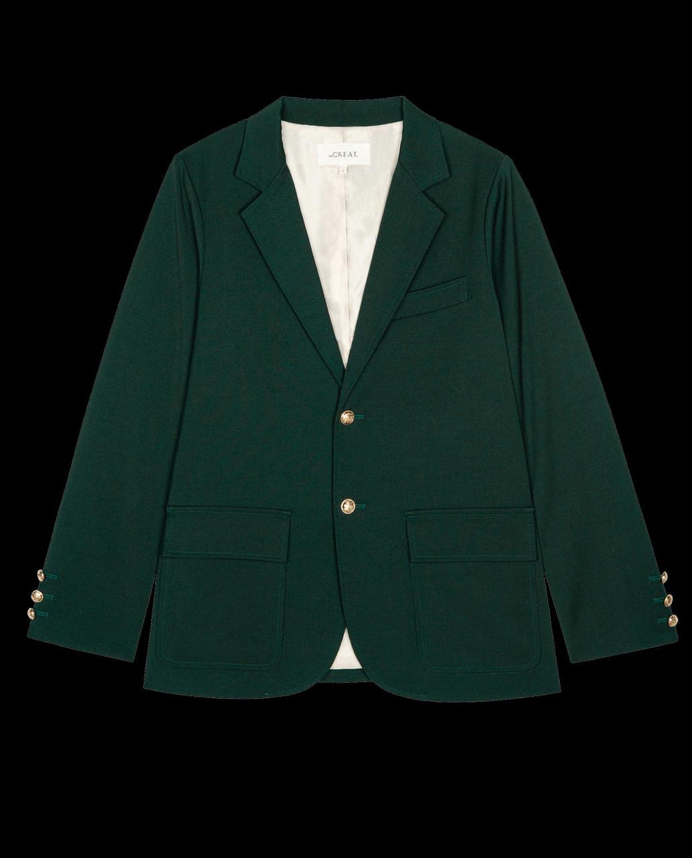 The Great. Jackets &amp; Outerwear | The Tailored Blazer. Winter Pine - Women