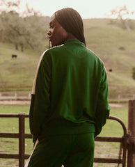 The Great. Jackets &amp; Outerwear | The Track Jacket. Clover - Women