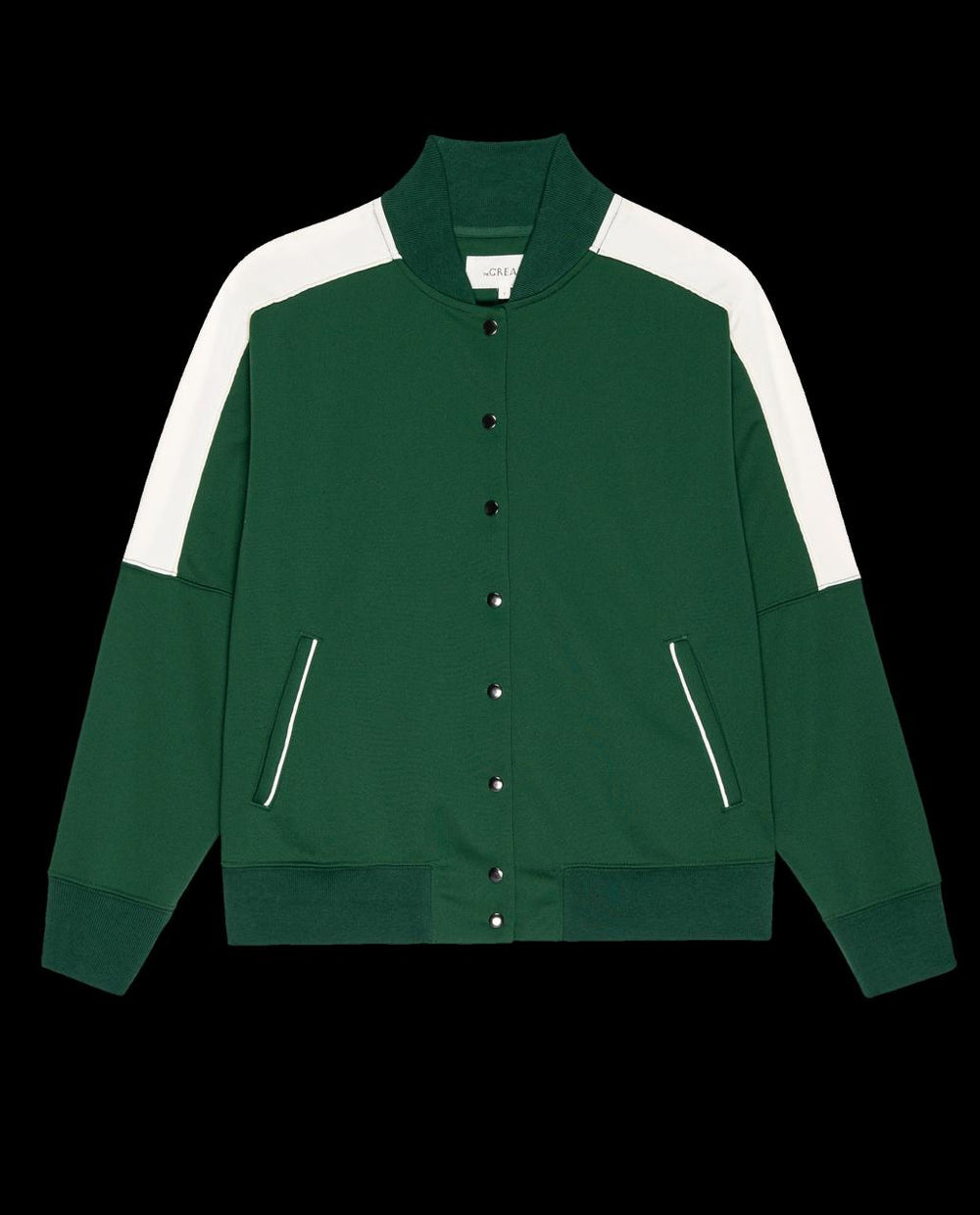 The Great. Jackets &amp; Outerwear | The Track Jacket. Clover - Women