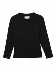 The Great. Long Sleeve Tees | The Long Sleeve Recycled Slim Crew. Night - Women